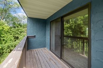Patio/balcony in select homes